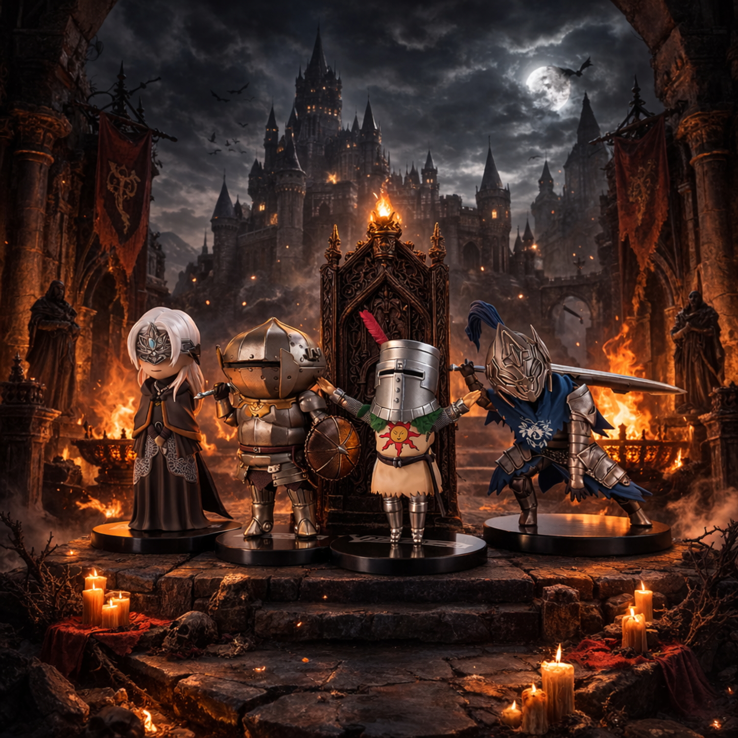 Fireborne Collectible   Figurines